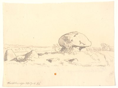 Dolmen. Haldskovvænge da Joakim Frederik Skovgaard
