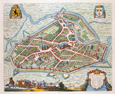 Aalst, 1649 da Joan Blaeu
