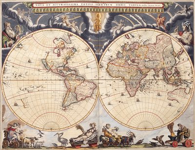 Mappa del mondo dall