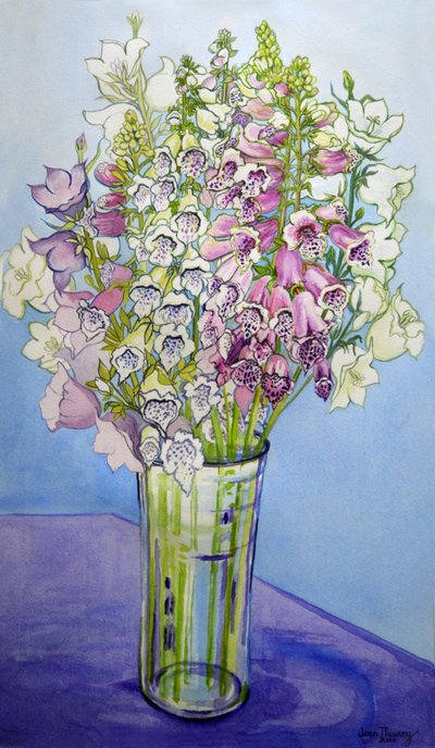Digitale e campanule, 2005 da Joan Thewsey