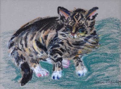 Gatto tigrato, 2005 da Joan Thewsey