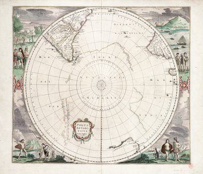 Il Polo Antartico da Joannes Jansson