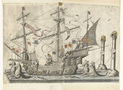 La nave Victoria, n. 5 da Joannes van Doetechum (I)