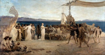 Fondazione di Marsiglia nel 600 a.C. - Le nozze di Protis e Gyptis da Joanny Rave
