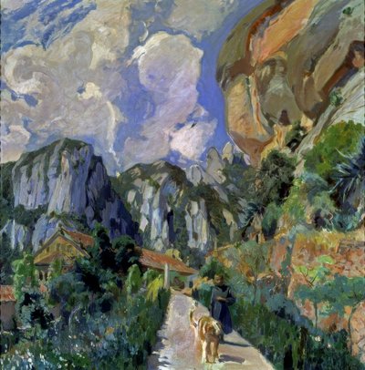 Il giardino dei ministranti, Montserrat da Joaquim Mir i Trinxet