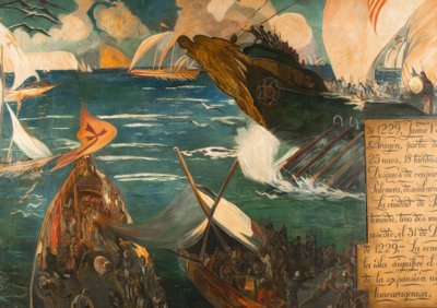 Conquista di Maiorca da Joaquim Mir i Trinxet
