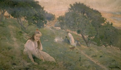Pendio del Montjuich da Joaquim Mir i Trinxet