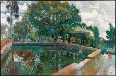 La piscina di Can Pau Segimon da Joaquim Mir i Trinxet