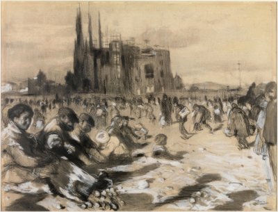 Schizzi di Barcellona (Extramuros) da Joaquim Mir i Trinxet