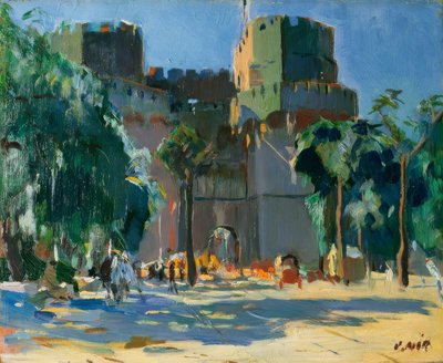 Torres Serranos, Valencia da Joaquim Mir i Trinxet