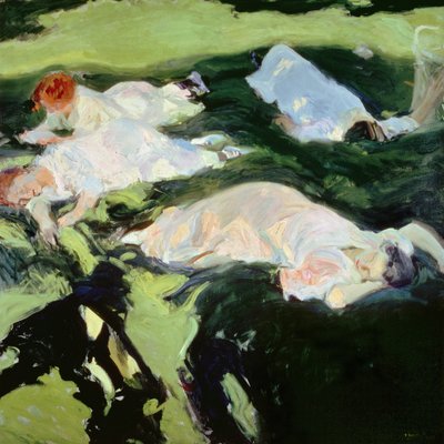 La Siesta da Joaquin Sorolla