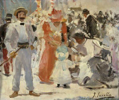 Alla Fiera; En la Feria da Joaquín Sorolla