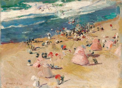 Spiaggia a Biarritz, 1906 da Joaquín Sorolla
