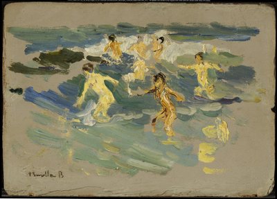 Spiaggia a Valencia da Joaquín Sorolla