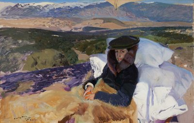 Maria convalescente a El Pardo da Joaquin Sorolla y Bastida