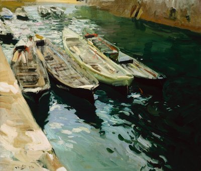 Pescherecci, Zarautz, vicino a San Sebastian da Joaquin Sorolla y Bastida