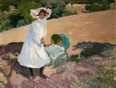 Elenita a El Pardo da Joaquin Sorolla y Bastida