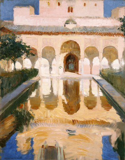Sala degli Ambasciatori, Alhambra, Granada da Joaquín Sorolla