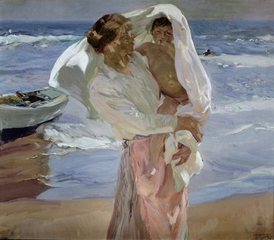 Appena fuori dal mare da Joaquin Sorolla y Bastida