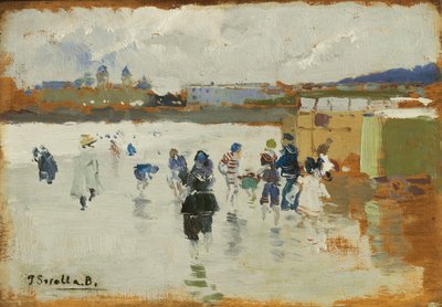 Spiaggia di La Concha, San Sebastián da Joaquín Sorolla