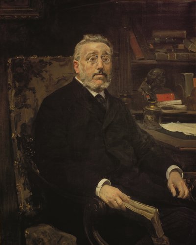 Ritratto di Cristino Martos, politico spagnolo da Joaquin Sorolla y Bastida