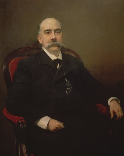 Ritratto di Emilio Castelar y Ripoll, statista, oratore e scrittore spagnolo da Joaquin Sorolla y Bastida