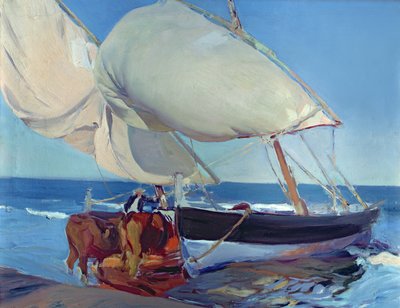 Barche a vela da Joaquin Sorolla y Bastida