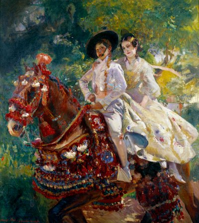 Il ritorno della fiera da Joaquín Sorolla