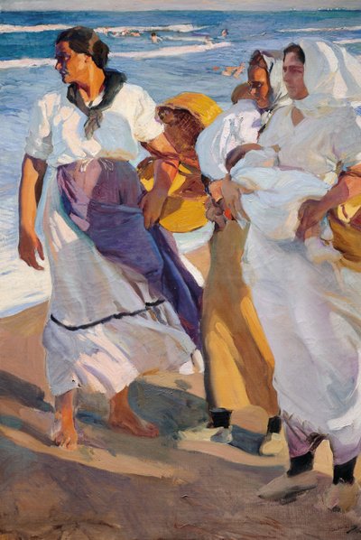 Pescatrici valenciane da Joaquín Sorolla