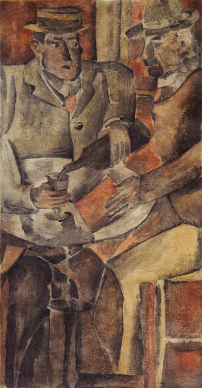 Riunione al caffè, c.1926 da Joaquín Torres García