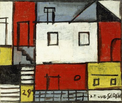 Composizione a cinque colori da Joaquin Torres Garcia