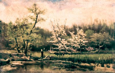 Paesaggio primaverile da Joaquin Vayreda