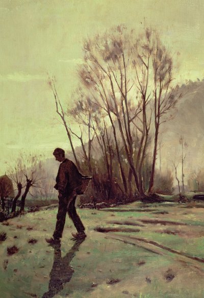 Il lavoratore da Joaquin Vayreda