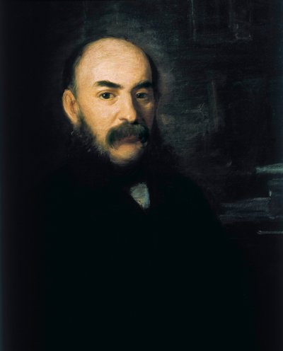 Ritratto di Jose Amador de los Rios y Serrano da Joaquín Espalter y Rull