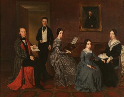 La famiglia di Jorge Flaquer da Joaquín Espalter y Rull