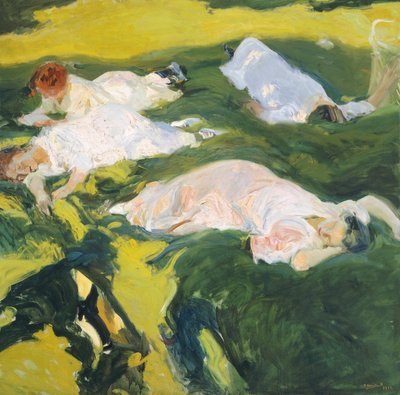 La siesta da Joaquín Sorolla