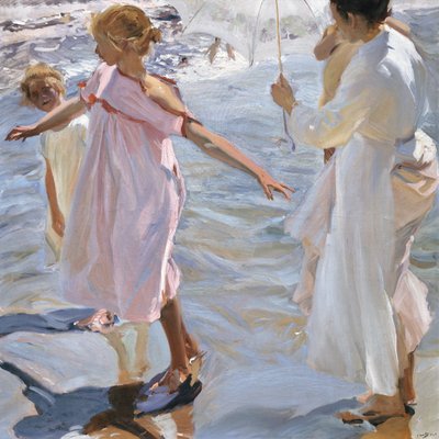 Tempo per un bagno, Valencia da Joaquín Sorolla