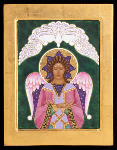Angelo del silenzio, 2015 (tempera all