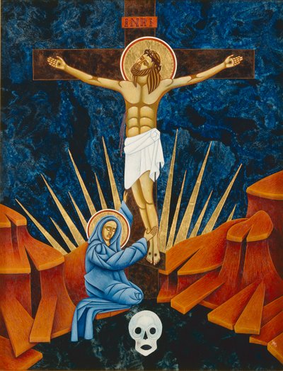 Crocifissione, 2005 (tempera all