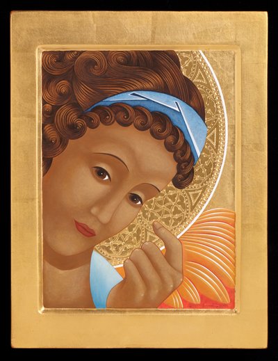 Gabriel, 2015 (tempera all
