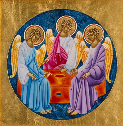 Santa Trinità, 2005 (tempera all