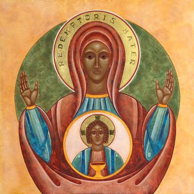 Redemptoris Mater, 2010 (tempera all