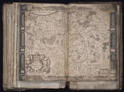 Nova Poloniae delineatione Mappa della Polonia, c. 1629-1630 da Jodocus Hondius