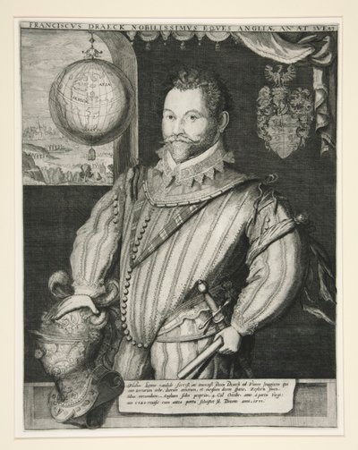 Sir Francis Drake da Jodocus Hondius