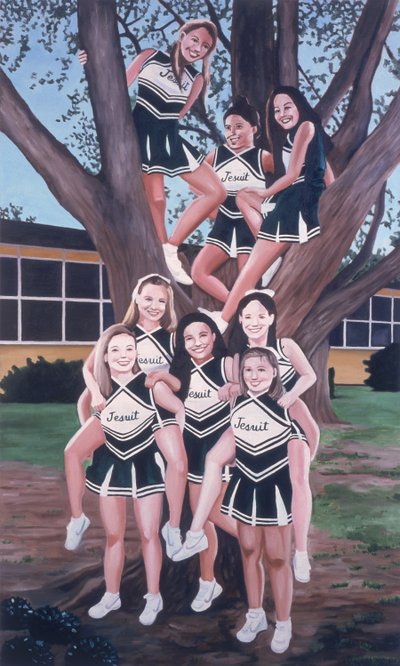 Cheerleader gesuiti su un albero da Joe Heaps Nelson