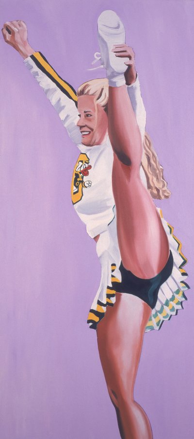 Cheerleader degli Oregon Ducks da Joe Heaps Nelson