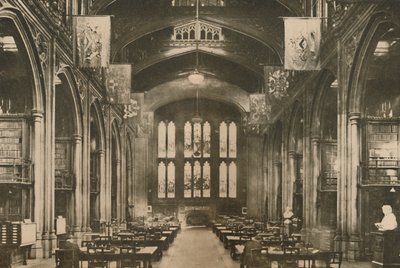 Biblioteca della Guildhall a cui ogni londinese dovrebbe andare, c1935 da Joel