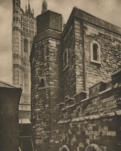 La Torre dei Gioielli, Westminster, sopravvissuta dalla Londra molto antica, circa 1935 da Joel