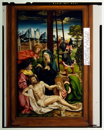 Compianto sul Cristo Morto da Joerg the Elder Breu
