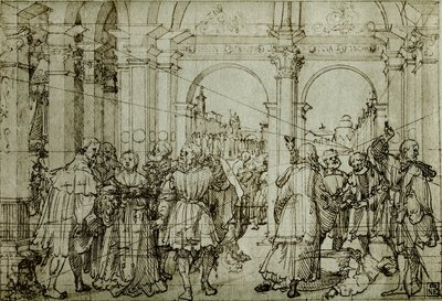 La storia di Lucrezia da Joerg the Elder Breu